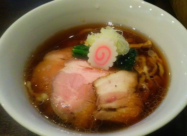 「[限定]生姜醤油中華そば+チャーシュー2枚」@櫻井中華そば店の写真