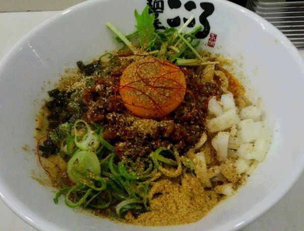 「台湾担担混ぜそば」@麺屋こころ 金沢八景店の写真