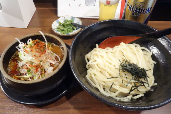 「辛つけ麺」@辛味つけめん専門店 カラツケグレ 国分町店の写真
