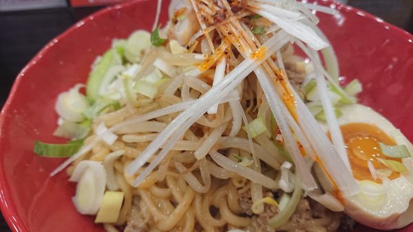 「汁なし担々麺」@横道の写真