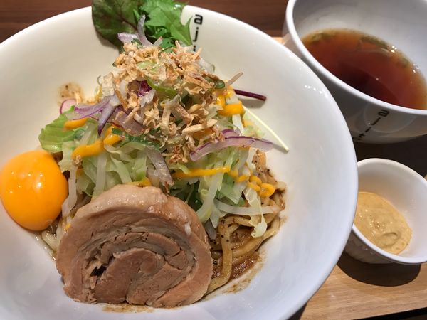 「まぜそば 醤油」@まぜそば専門店 シン・アジトの写真