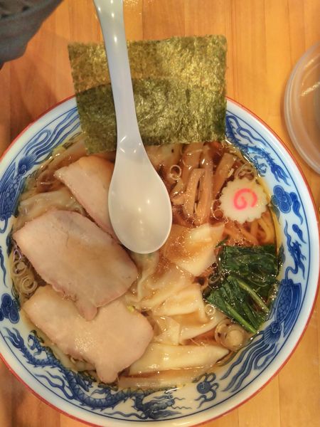 「ワンタン麺」@白河手打中華そば 法隆の写真