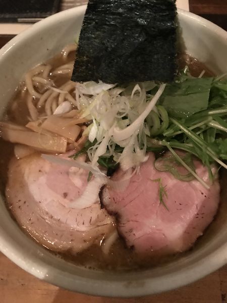 「濃い出汁そば」@日本橋 製麺庵 なな蓮の写真