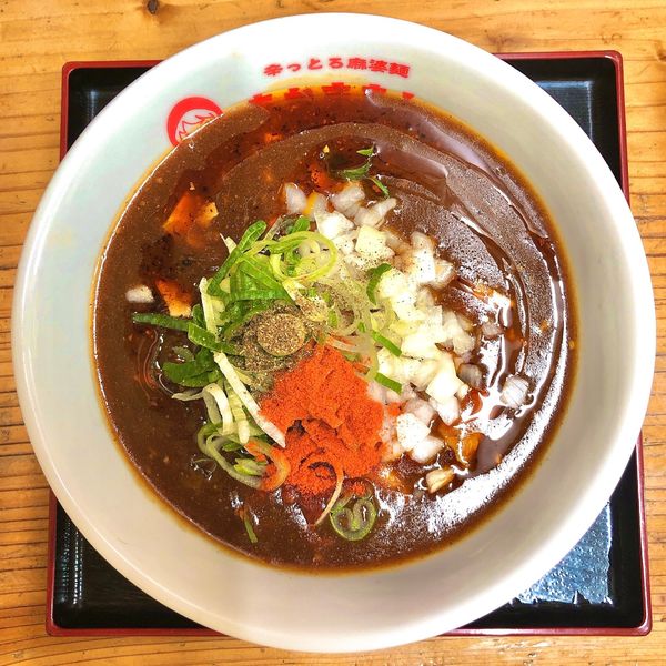 「‪辛っとろ麻婆麺追い飯セット980円(2辛)‬﻿」@辛っとろ麻婆麺 あかずきんの写真