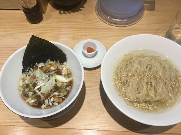 「昆布出汁つけ麺(¥950)」@初代葱寅 御茶ノ水店の写真