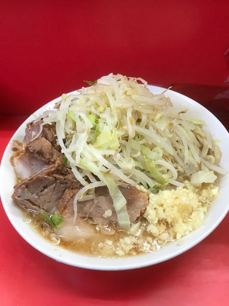 「ぶた入りラーメン」@ラーメン二郎 三田本店の写真