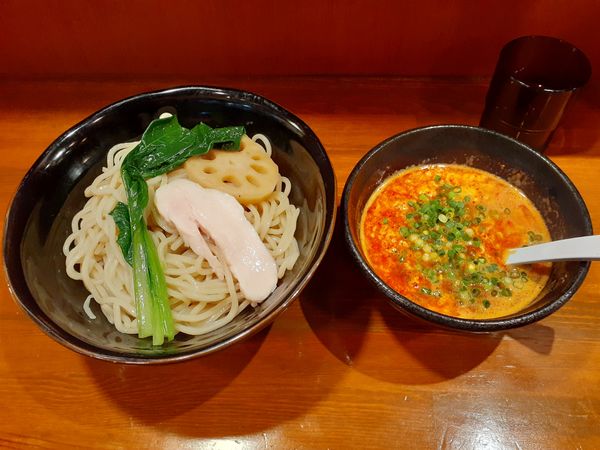 「旨辛つけ麺、中盛」@鶏ラーメン TOKUの写真