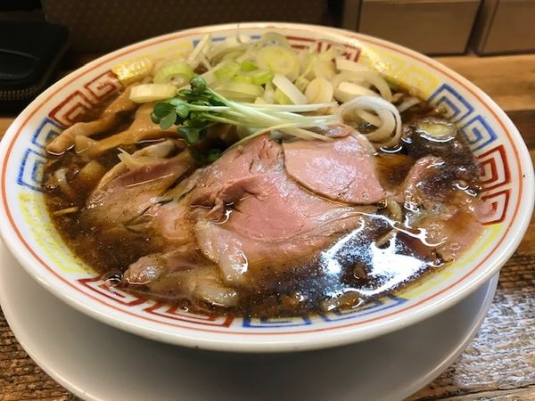 「サバ醤油そば￥750」@サバ6製麺所 成城学園前店の写真