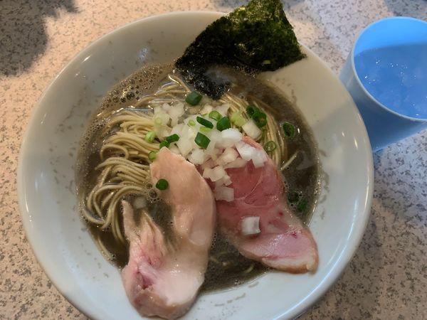 「煮干しラーメン850円」@破壊的イノベーションの写真
