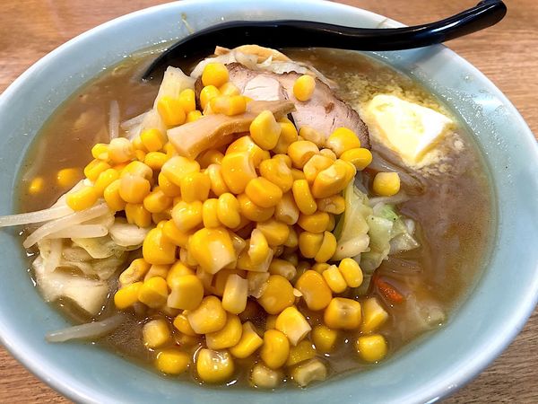 「味噌バターコーンらーめん」@サッポロラーメン マリモ 福野店の写真