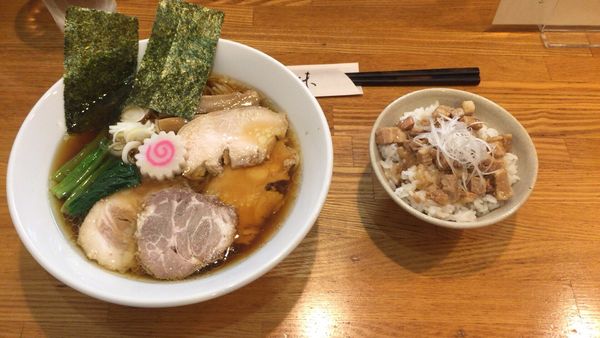 「しなそば  肉増し」@しなそば 天味の写真