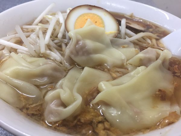 「ワンタン麺」@中華麺店 喜楽の写真