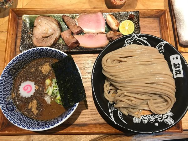 「つけ(並) 厳選焼豚トッピング」@中華蕎麦 とみ田の写真