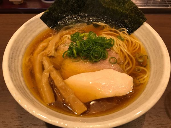 「鶏中華そば　大盛　900円」@麺屋 坂本の写真