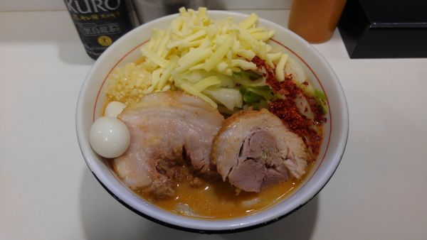 「限定味噌、チーズ」@ハイパーファットンの写真