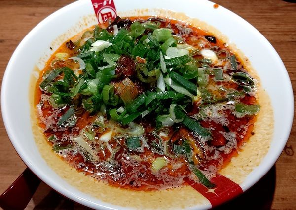 「味玉赤王 ネギ&にんにくチャーシュー」@ラーメン凪  豚王 大宮南銀通り店の写真