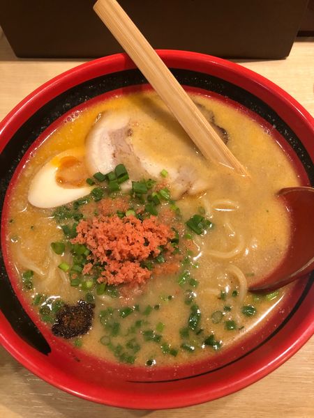 「えびしおそのまま830円えびおにぎり170円」@えびそば一幻 八重洲地下街店の写真