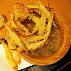 肉ごぼう天（温）700円