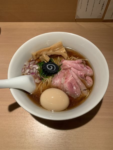 「特製のどぐろそば」@らぁ麺 はやし田 新宿本店の写真