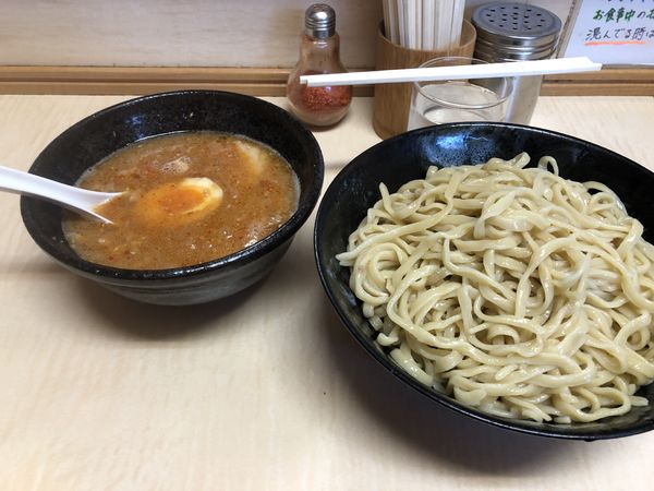 「味噌つけめん　野菜抜き」@ラーメン二郎 京成大久保店の写真