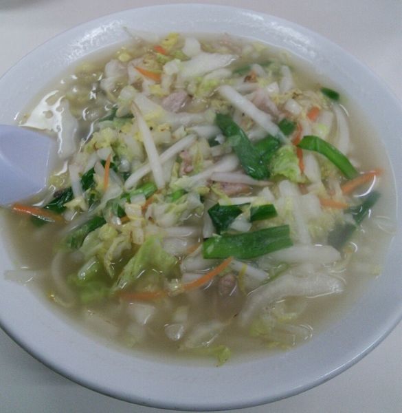 「タンメン　８５０円」@中華そば 八龍の写真