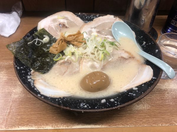 「チャーシューメン」@屋台ラーメンとんこつ貴生の写真