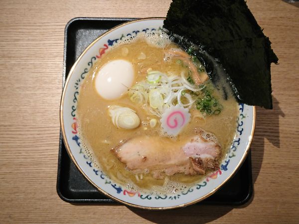 「特製濃厚煮干しそば」@中華そば 勝本の写真