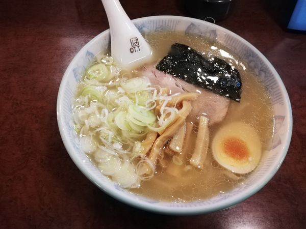 「あっさり正油らーめん」@青竹手打ちラーメン 桐生宿の写真