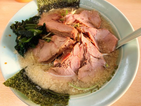 「ネギチャーシューメン」@ラーメンショップ 板沢店の写真