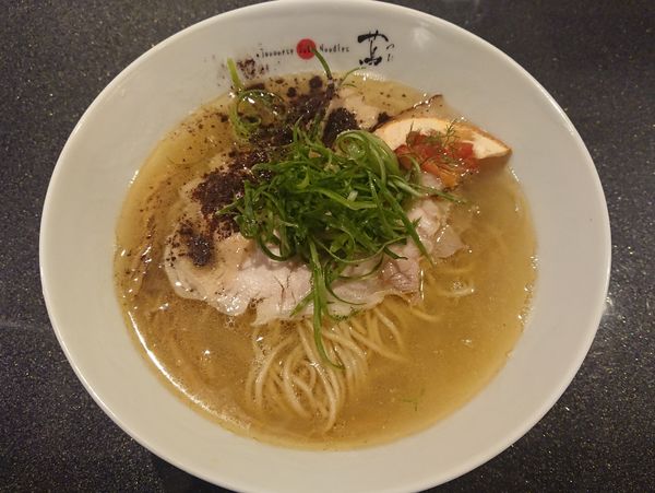 「塩Soba＋チャーシュー」@Japanese Soba Noodles 蔦の写真