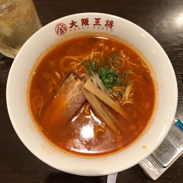 「炎のラーメン」@大阪王将 府中店の写真
