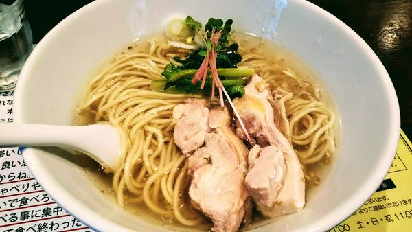 「塩生姜ラー麺」@塩生姜らー麺専門店MANNISHの写真
