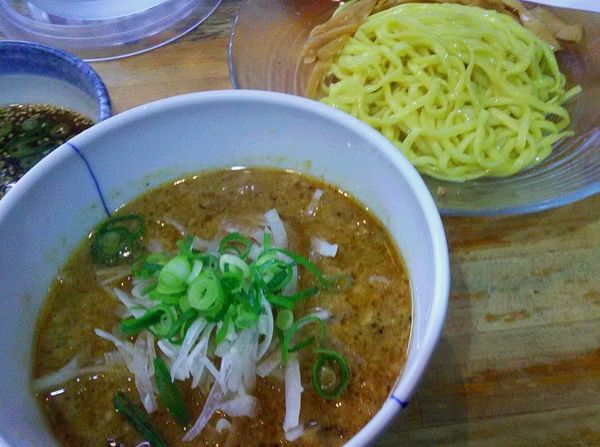 「パンチつけ麺」@流星軒の写真