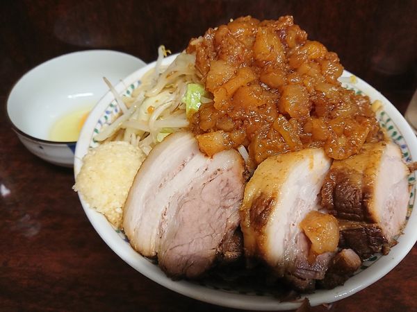 「つけ味小豚ラーメン」@ラーメン二郎 めじろ台店の写真