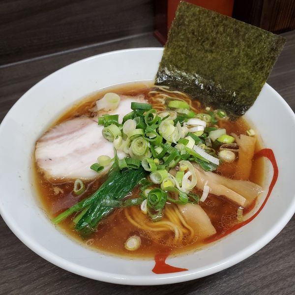 「醤油らーめん(¥750)」@らぁめん風和梨の写真