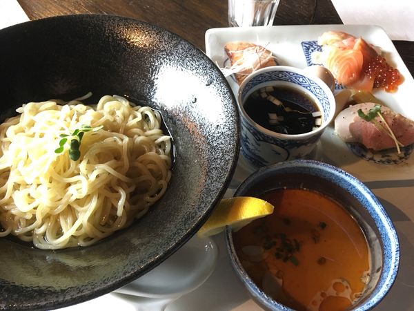 「2種のつけそば」@中華そば ひしおの写真