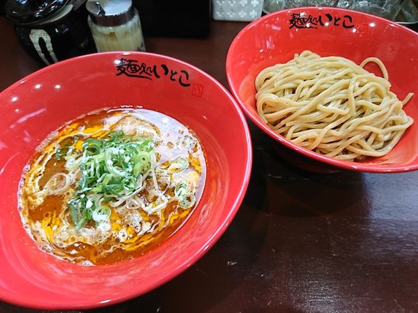 「えび味噌クリームつけ麺(910円)」@麺処 いとこの写真