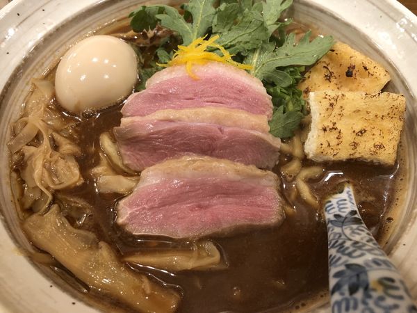 「味玉赤味噌そば 1050円」@中華そば きなりの写真