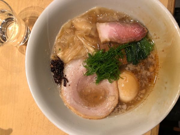 「特製醤油 手もみ麺」@饗 くろ㐂の写真