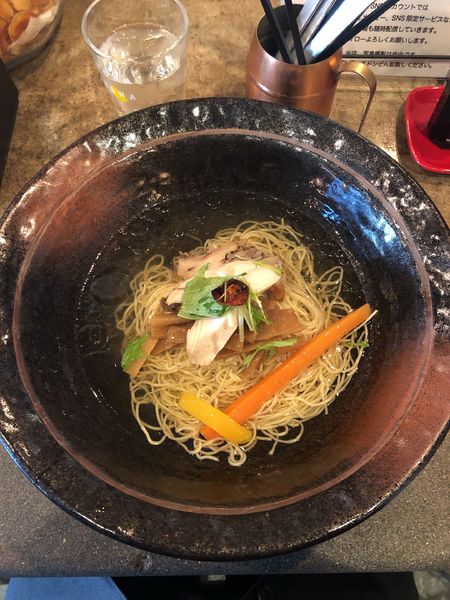 「鶏が鳴かない鶏そば880円＋トマトリゾット」@ramen るの写真