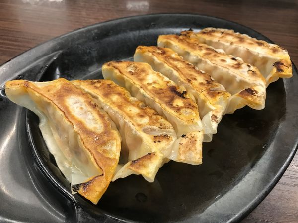 「ぴり辛餃子 220円」@ラーメン 横綱 五条店の写真