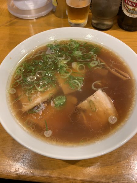 「中華そば（680円）」@中華そば 冨士屋 ホテルグランビア岡山店の写真