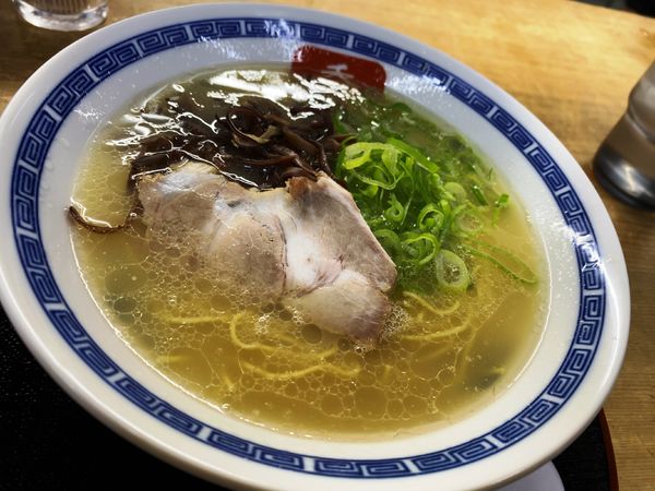 「長浜ラーメン＋替え玉」@長浜らーめん 呑龍の写真