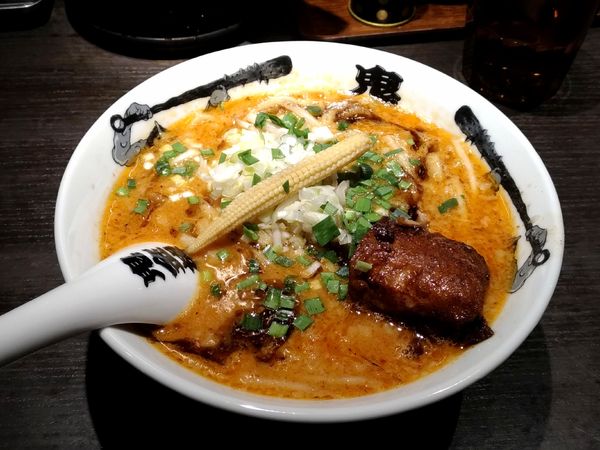 「カラシビ味噌らー麺（カラ：少なめ、シビ：普通）」@カラシビ味噌らー麺 鬼金棒の写真
