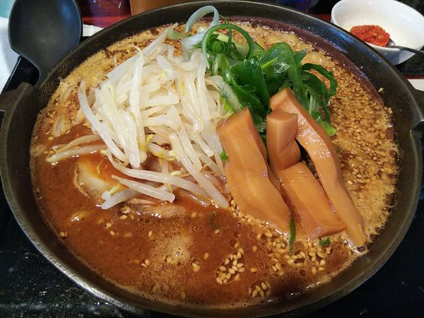 「黒コク味噌らーめん」@麺屋 蔵人 茅野本店の写真