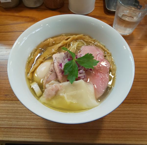 「特製蛤そば塩 1100円」@アメノオトの写真