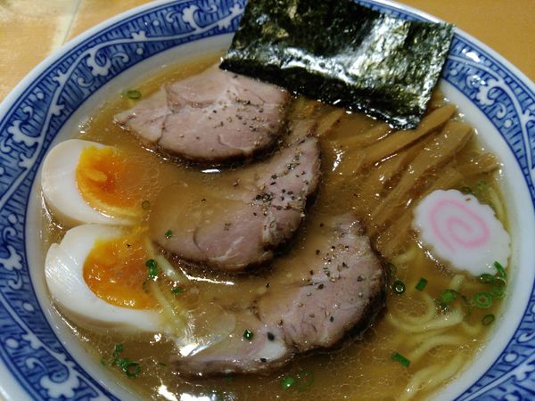 「特製中華そば」@中華そば 青葉 つくば店の写真