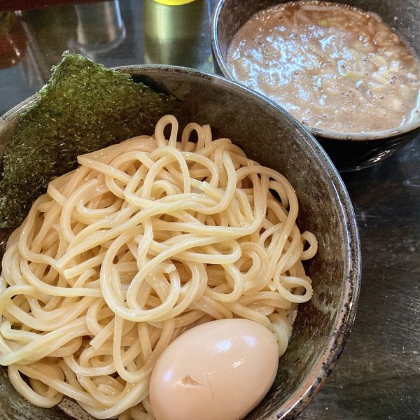 「つけ豚そば＋味玉（ラーパス）」@まるぶし とんやの写真
