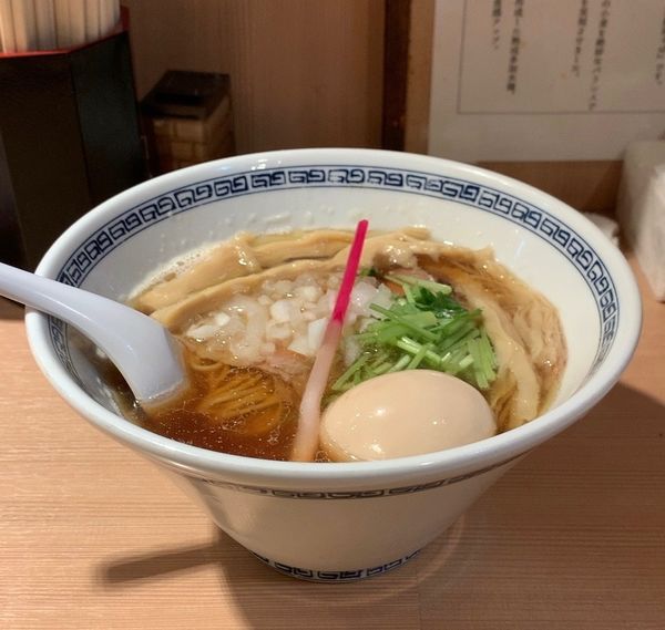 「特製煮干しそば」@中華そば ます田の写真