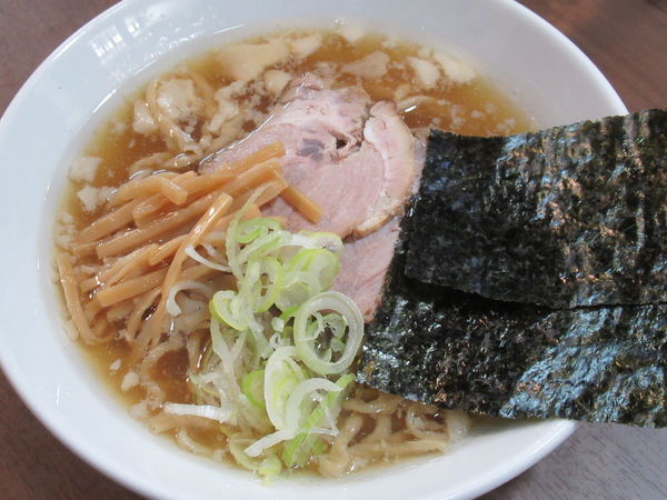 「中華そば（薄口・こってり）（750円）」@煮干し中華そば 山形屋の写真